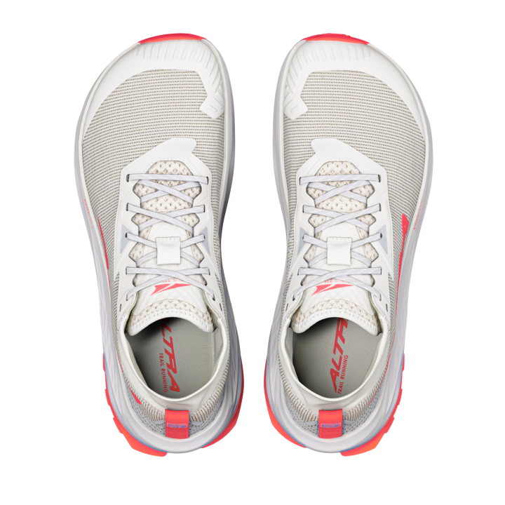 Altra Olympus 275 Hilo Woman Vaporous Gray Fiery Coral - sabates trail running - Nonstop minimalistrunners