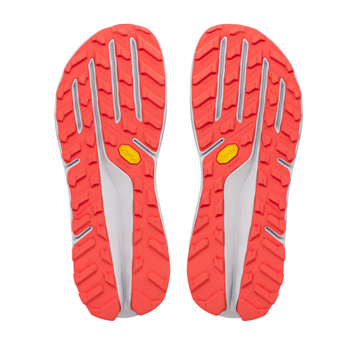 Altra Olympus 275 Hilo Vaporous Gray Fiery Coral - scarpe da trail running - Nonstop minimalistrunners