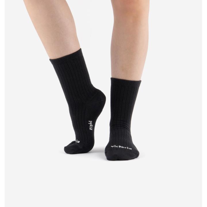 Victoria Barefoot Bamboo Antracita - Calcetín - Nonstop minimalistrunners