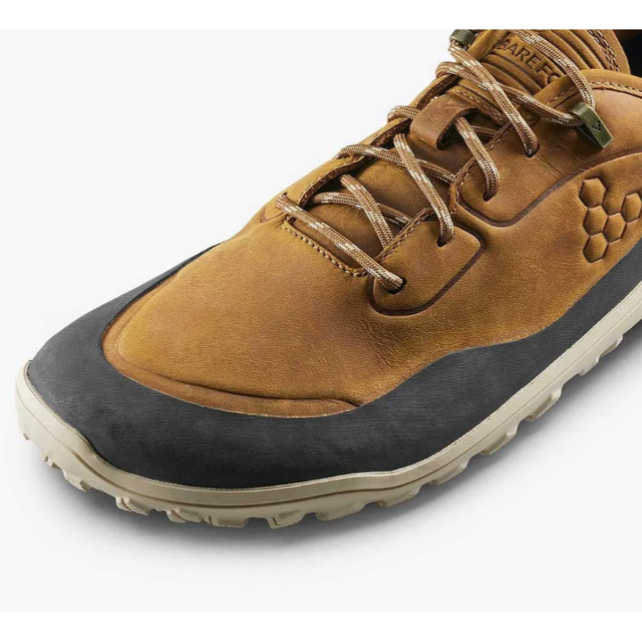 Vivobarefoot Tracker Leather Low Women Acorn - Zapatilla minimalistas - Nonstop minimalistrunners