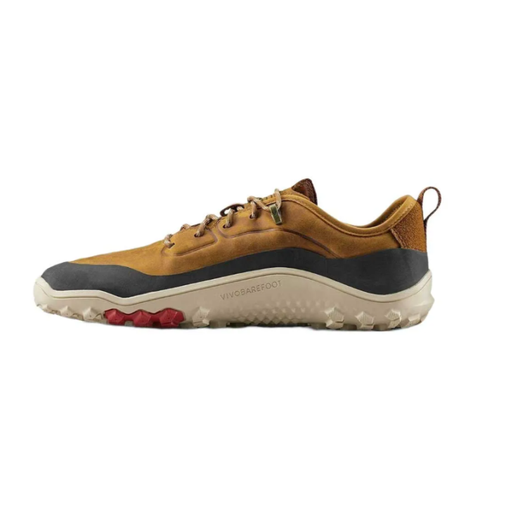 Vivobarefoot Tracker Leather Low Women Acorn - Zapatilla minimalistas - Nonstop minimalistrunners