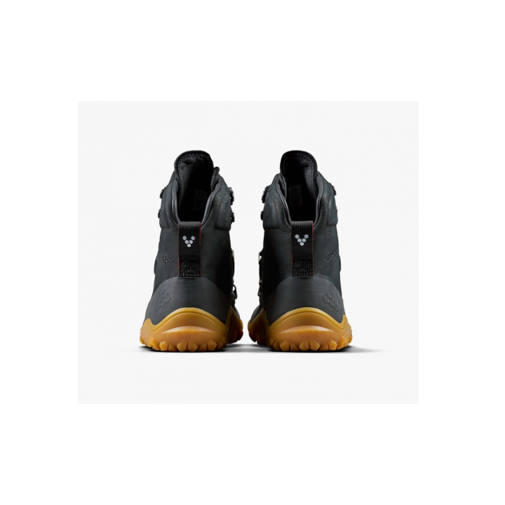 Vivobarefoot Tracker Leather At Womens Obsidian