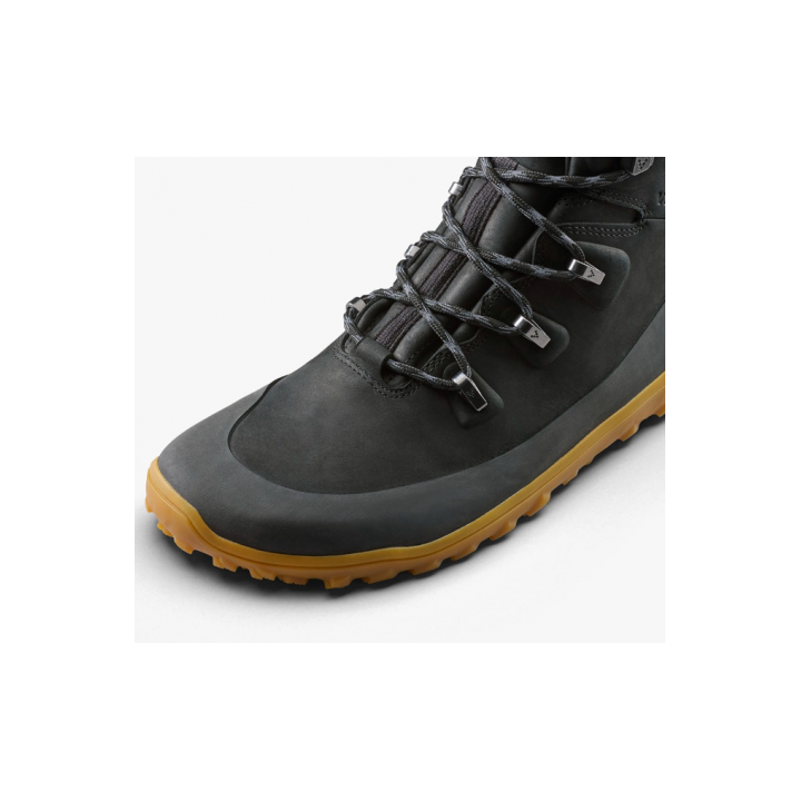 Vivobarefoot Tracker Leather At Womens Obsidian - chaussure minimaliste - nonstop minimalistrunners
