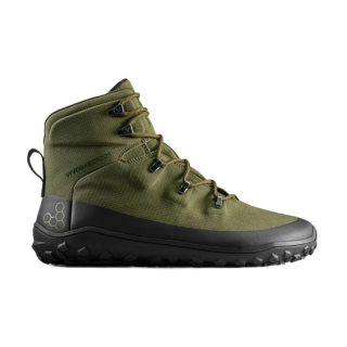 Vivobarefoot Tracker Textile At Womens Dark Olive