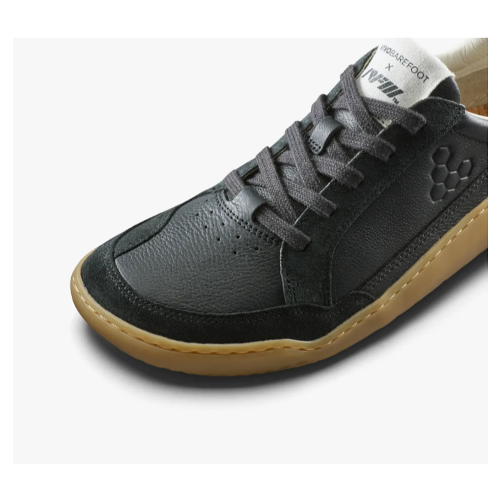 Vivobarefoot Gobi II Sneaker Premium Leather Womens Obsidian - zapatillas minimalistas - Nonstop minimalistrunners