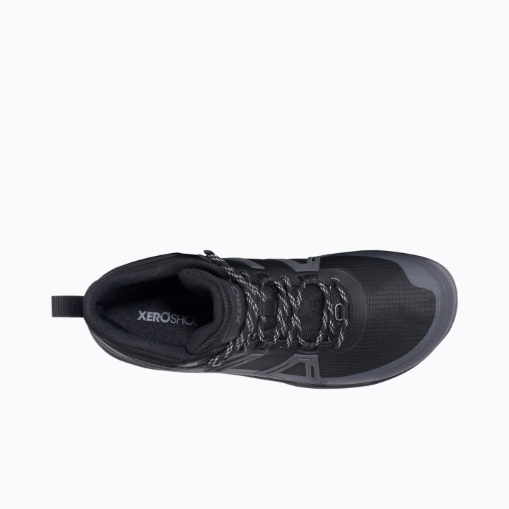 Xero Shoes Scrambler Trail Mid WP Asphalt Black | Nonstop Sport