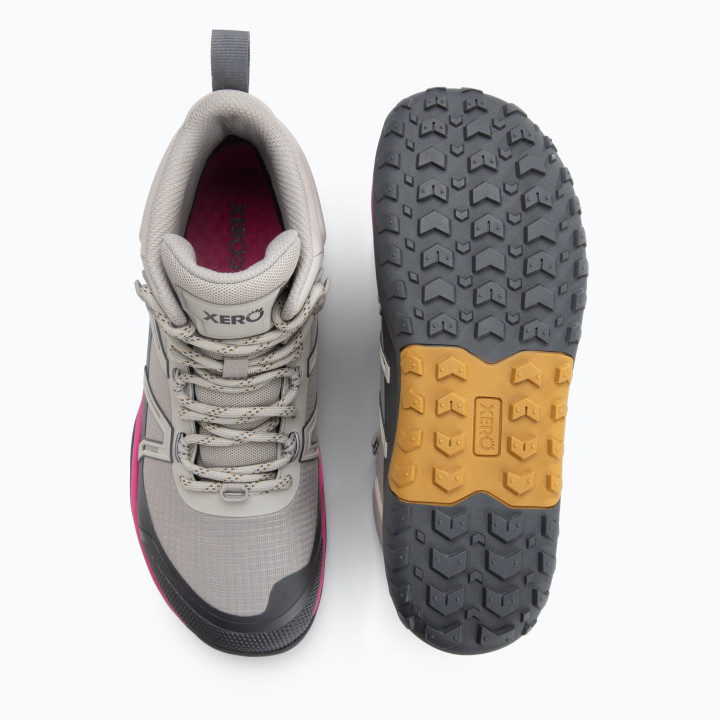 Xero Shoes Scrambler Trail Mid WP Woman Dove Fuchsia Purple