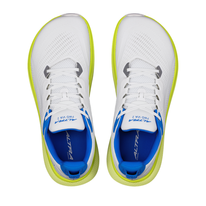 Altra FWD Via 2 White Lime - zapatilla asfalto - nonstop  minimalistrunners