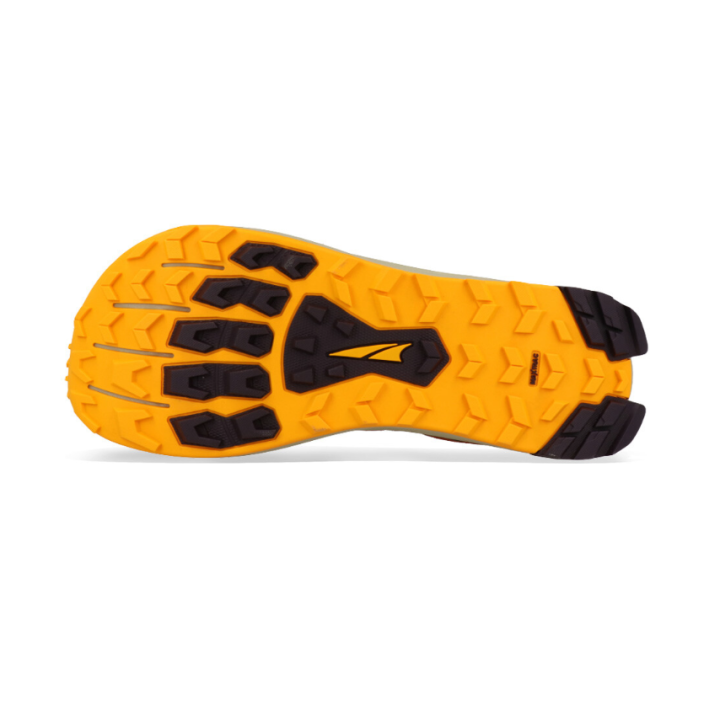 Altra Lone Peak 9 Gray Orange - zapatillas trail running - Nonstop minimalistrunners