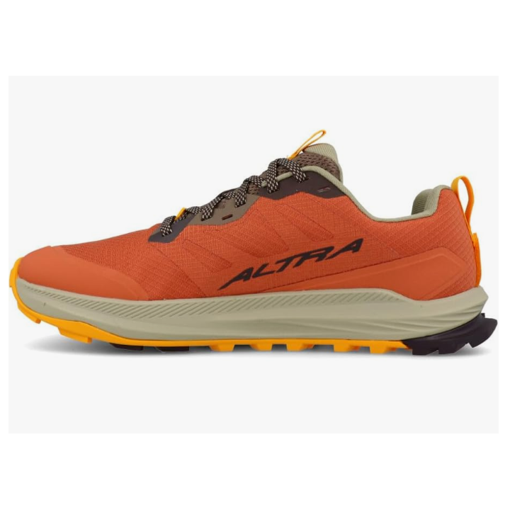 Altra Lone Peak 9 Gray Orange - zapatillas trail running - Nonstop minimalistrunners