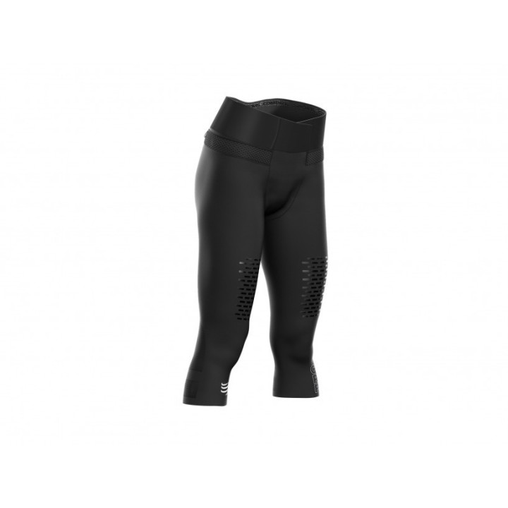 COMPRESSPORT PIRATE 3/4 UNDER CONTROL WOMAN BLACK