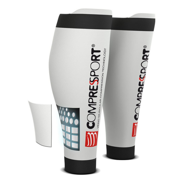 COMPRESSPORT US V2 CALF WHITE