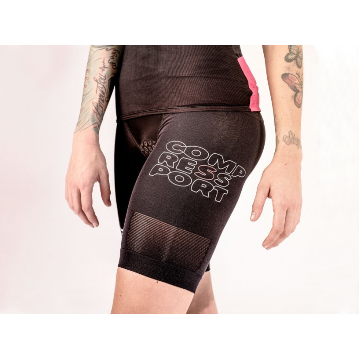COMPRESSPORT TRIATHLON UC SHORT WOMAN BLACK