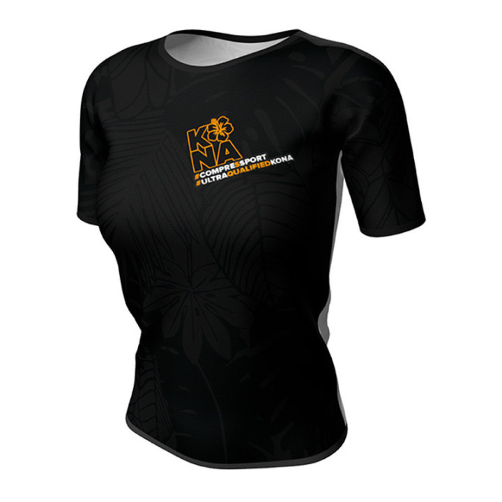 COMPRESSPORT TRAINING T-SHIRT W KONA17 BLACK